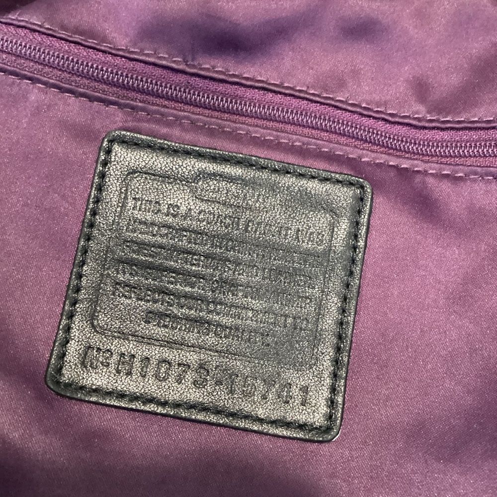 Coach Bag Purse Handbag Leather Maggie Mia Black Hobo Shoulder Bag Pocketbook #1 - Picture 12 of 15